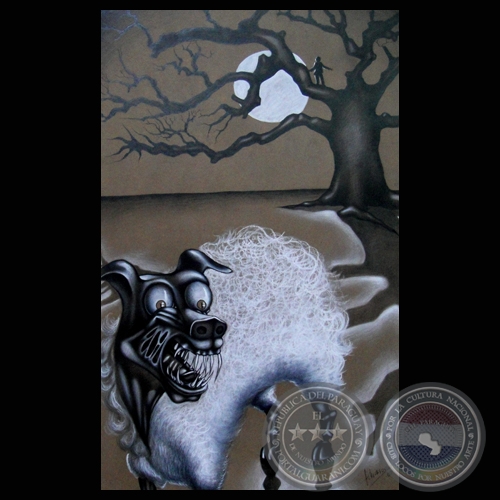 AO-AO - Serie: MITOLOGÍA GUARANÍ - Obra de FERNANDO JAVIER ACHUCARRO
